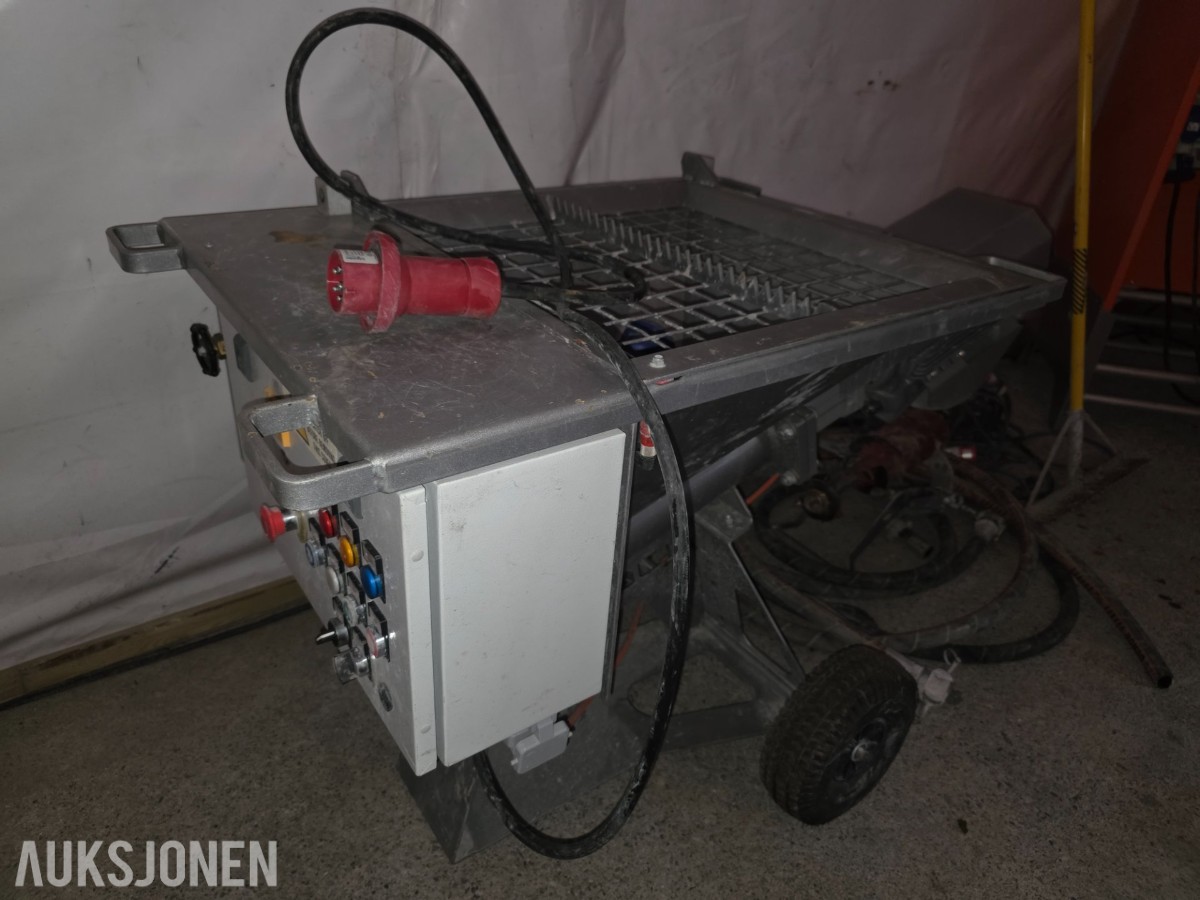 2016 Italswiss Marmotta TRONIC mørtelpumpe / injeksjonspumpe