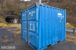 10 fots container med innhold selges