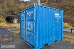10 fots container med innhold selges