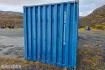 10 fots container med innhold selges