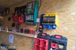 10 fots container med innhold selges