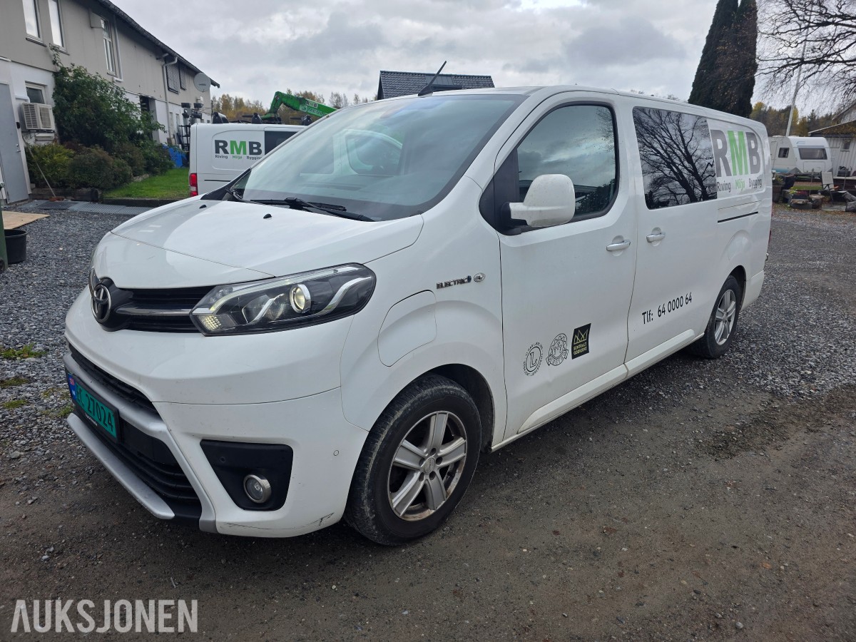 2021 Toyota ProAce Electric 75kWt L2