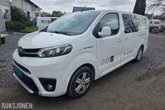 2021 Toyota ProAce Electric 75kWt L2