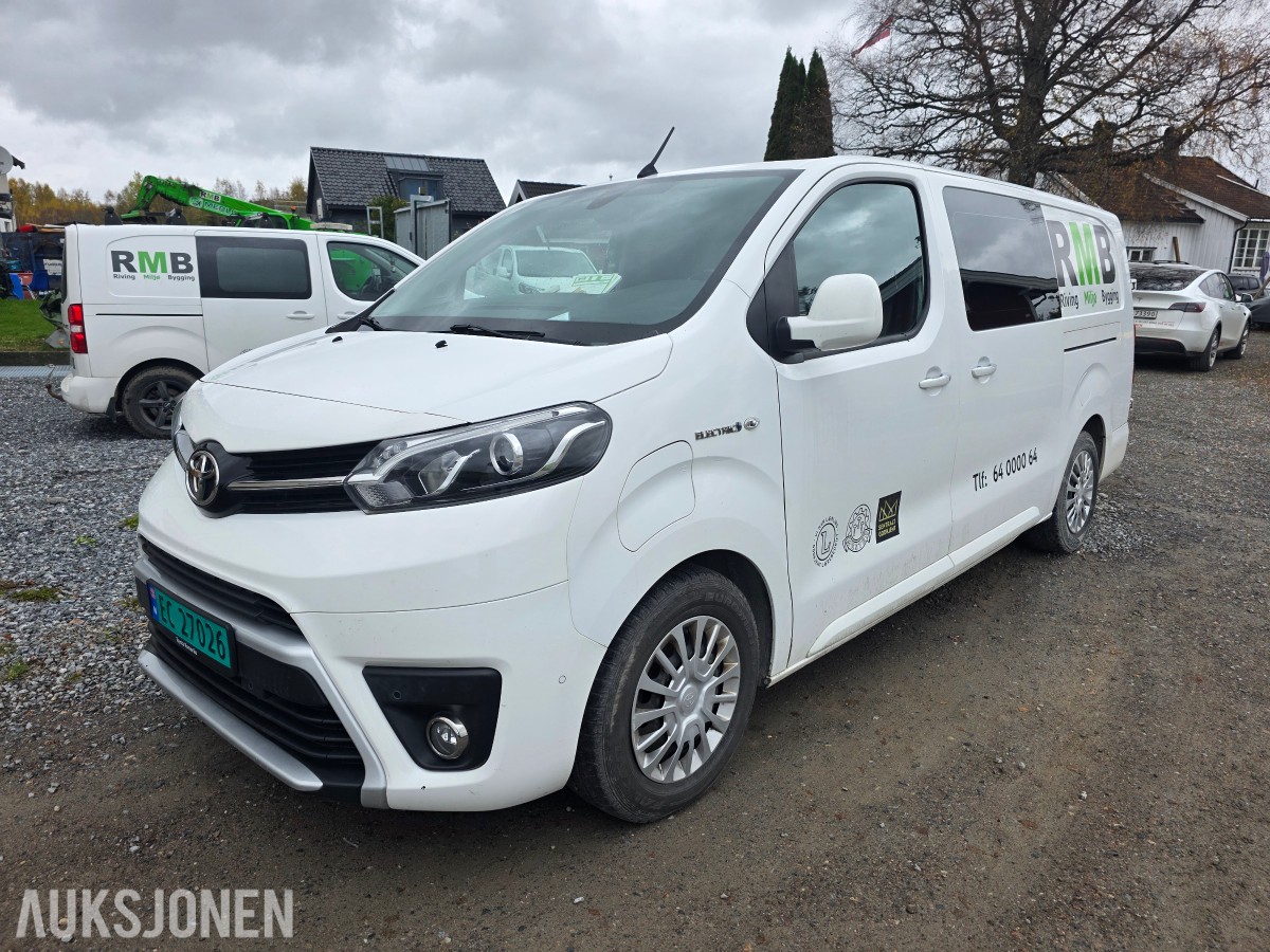 2021 Toyota ProAce Electric 75kWt L2