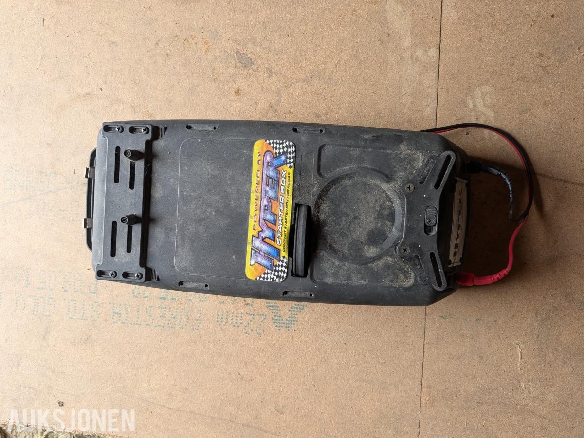 Stor RC Nitro-samling 4 biler, Startkasse, Ladere, Deler, etc.