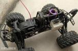 Stor RC Nitro-samling 4 biler, Startkasse, Ladere, Deler, etc.