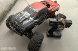 Stor RC Nitro-samling 4 biler, Startkasse, Ladere, Deler, etc.
