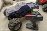 Stor RC Nitro-samling 4 biler, Startkasse, Ladere, Deler, etc.