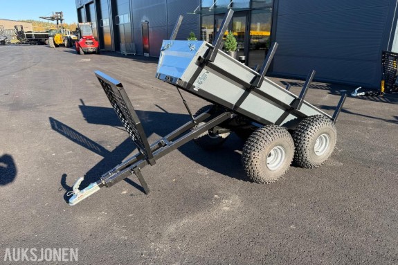 2026 Gigant GW-400 ATV -skogshenger med tipp og avtakbar kasse