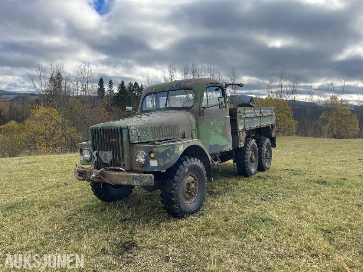 1956 Volvo 6x6, Tl22, produsert i kun 857 eksemplarer