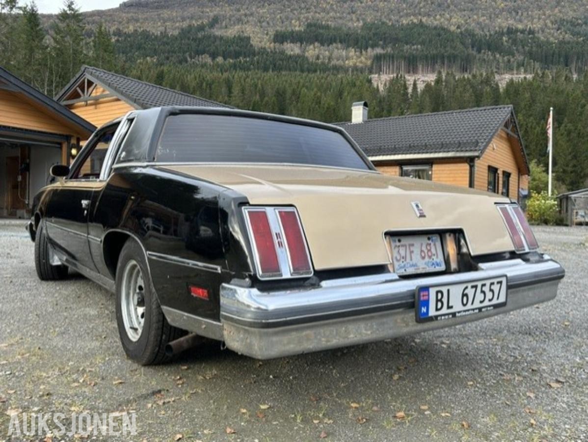 1978 Oldsmobile Cutlass 5.0 Reparasjonsobjekt 
