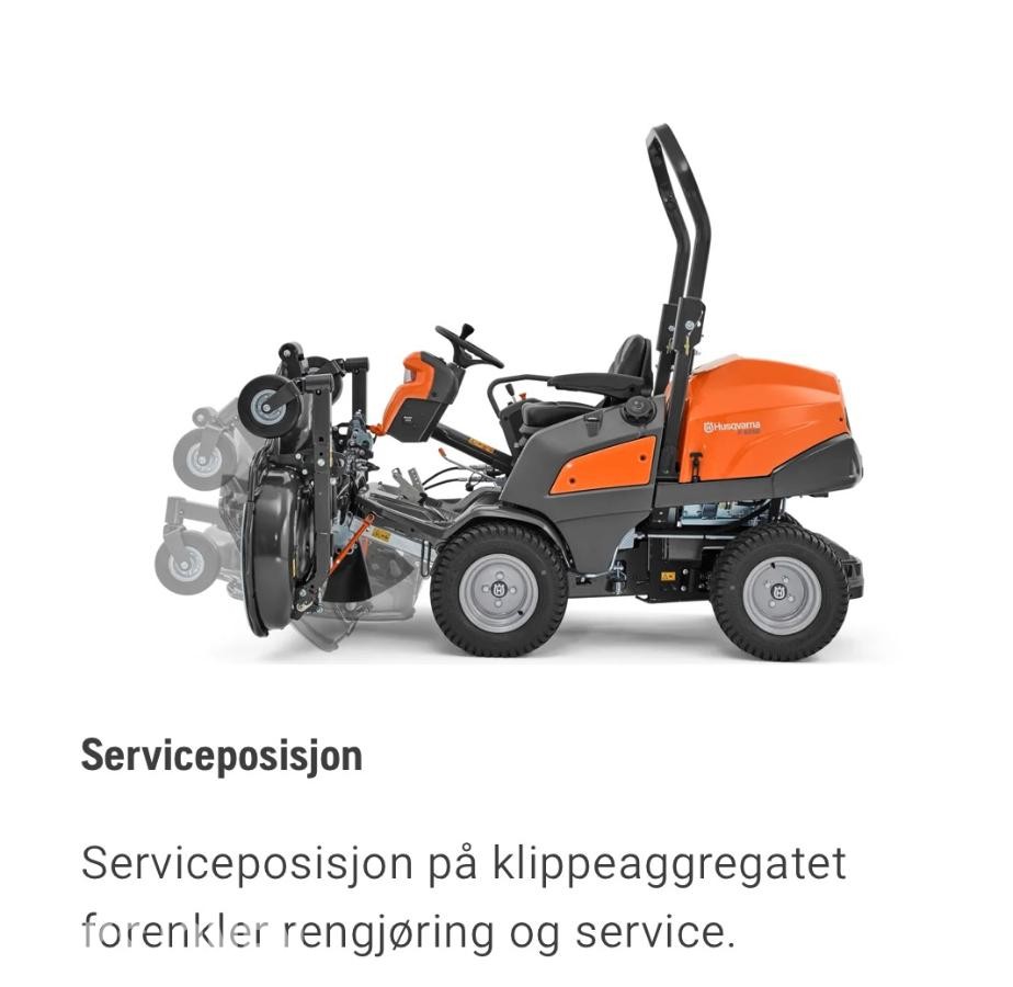 2020 HUSQVARNA P 524EFI  FRONTKLIPPER| KUN 380 TIMER 
