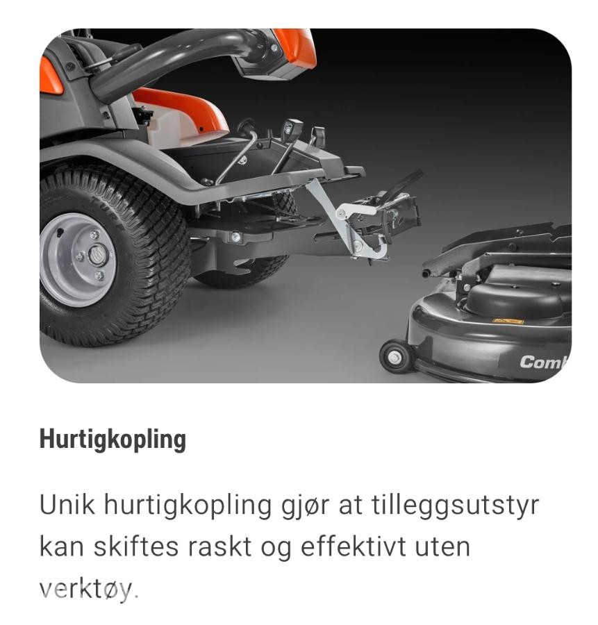 2020 HUSQVARNA P 524EFI  FRONTKLIPPER| KUN 380 TIMER 