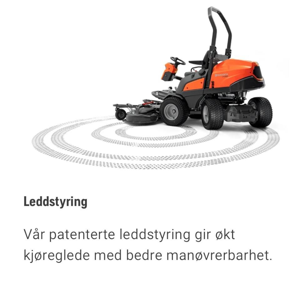2020 HUSQVARNA P 524EFI  FRONTKLIPPER| KUN 380 TIMER 