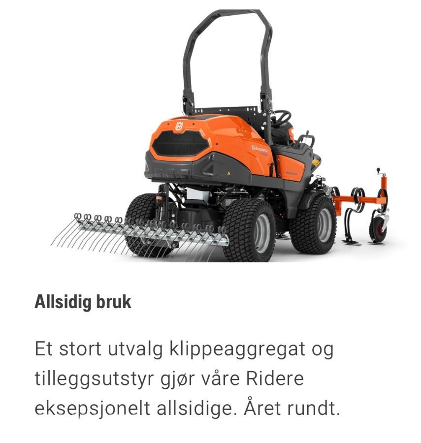 2020 HUSQVARNA P 524EFI  FRONTKLIPPER| KUN 380 TIMER 