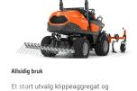 2020 HUSQVARNA P 524EFI  FRONTKLIPPER| KUN 380 TIMER 
