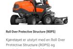 2020 HUSQVARNA P 524EFI  FRONTKLIPPER| KUN 380 TIMER !! 