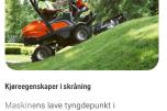 2020 HUSQVARNA P 524EFI  FRONTKLIPPER| KUN 380 TIMER !! 