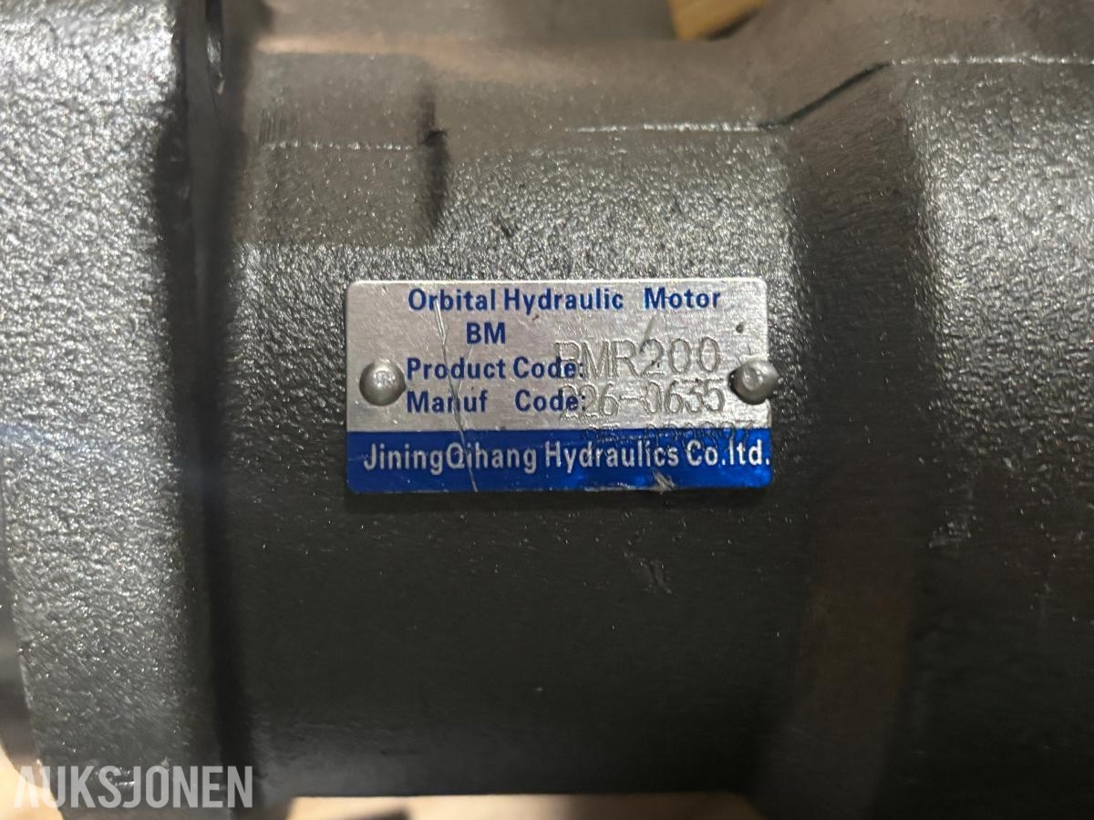 Parti med 11 stk. BM RMR200 hydraulikkmotorer/orbitalmotorer