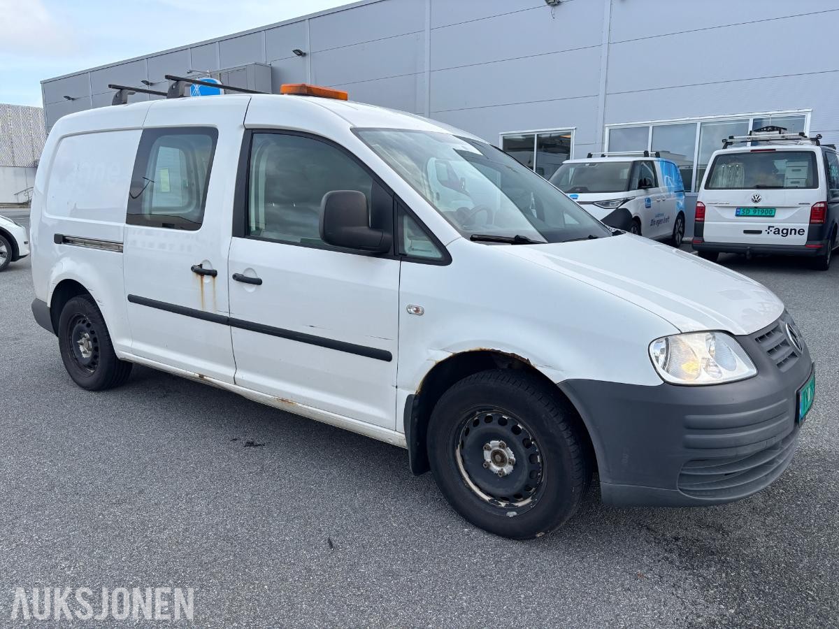 2009 VOLKSWAGEN CADDY MAXI 1.9-105 D, 162190km - Repobjekt