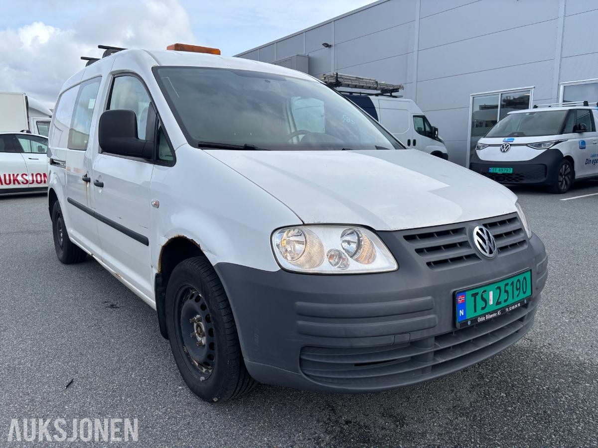 2009 VOLKSWAGEN CADDY MAXI 1.9-105 D, 162190km - Repobjekt