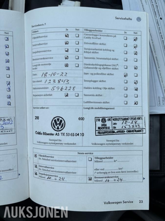 2009 VOLKSWAGEN CADDY MAXI 1.9-105 D, 162190km - Repobjekt