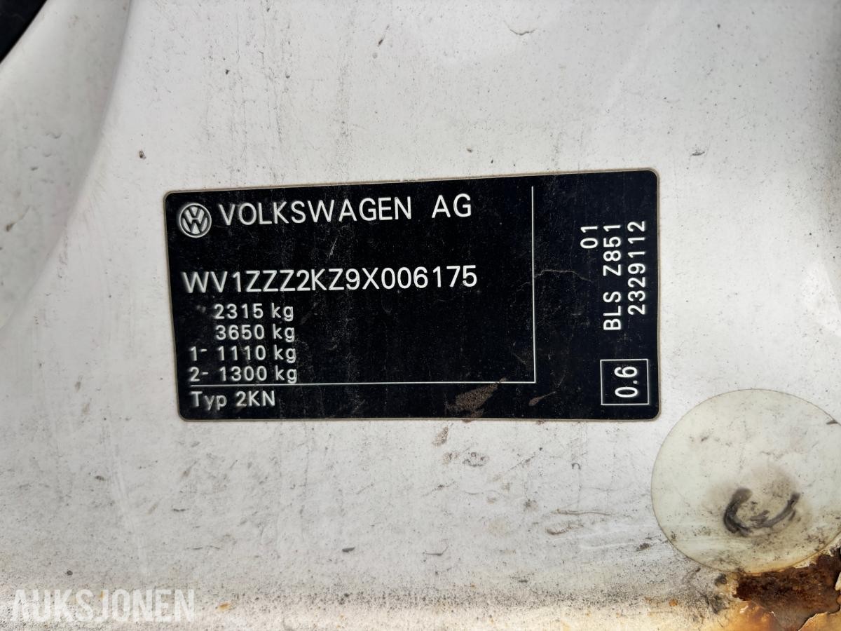 2009 VOLKSWAGEN CADDY MAXI 1.9-105 D, 162190km - Repobjekt