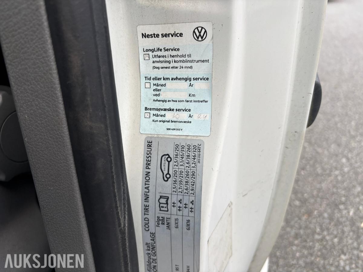 2009 VOLKSWAGEN CADDY MAXI 1.9-105 D, 162190km - Repobjekt