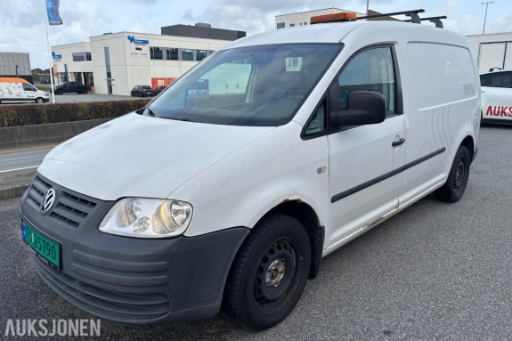 2009 VOLKSWAGEN CADDY MAXI 1.9-105 D, 162190km - Repobjekt