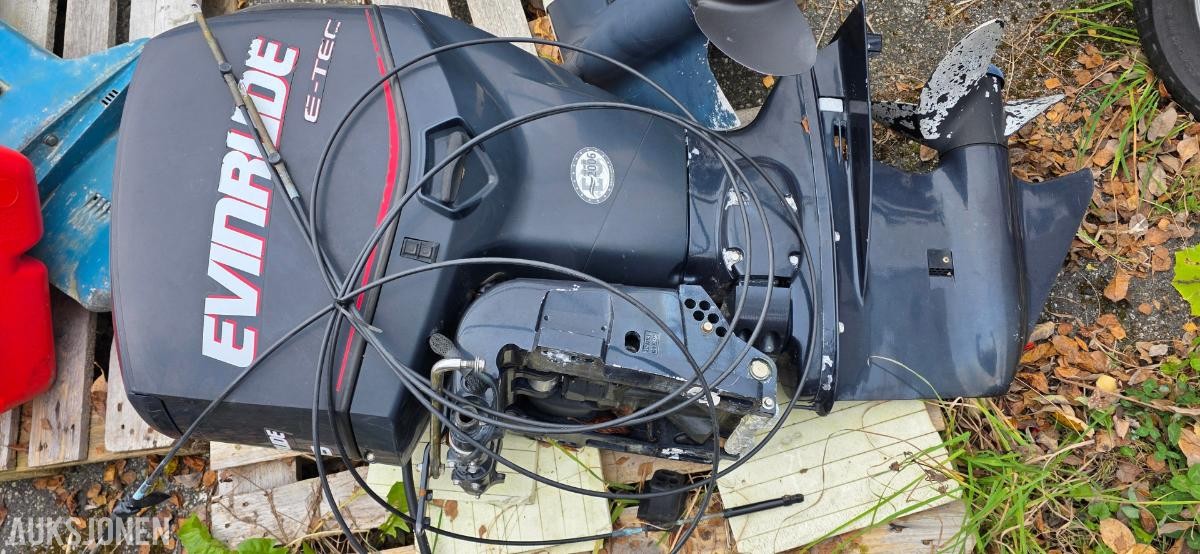 Evinrude E-TEC påhengsmotor 75 HK - Rep. Objekt