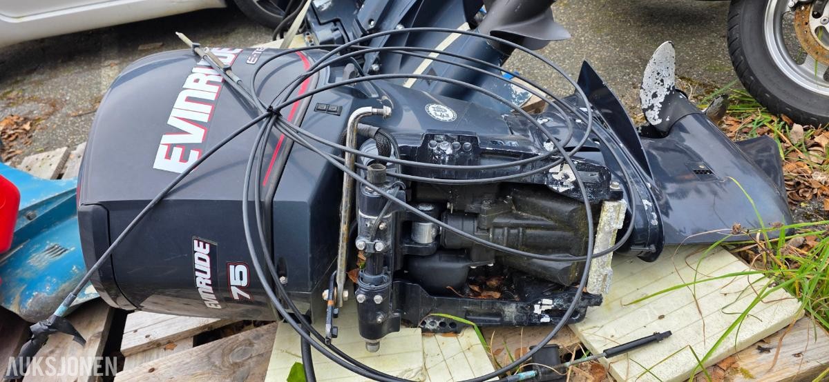Evinrude E-TEC påhengsmotor 75 HK - Rep. Objekt
