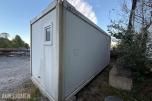 Sanitærcontainer m/ toaletter og dusj 