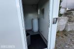 Sanitærcontainer m/ toaletter og dusj 