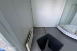 Sanitærcontainer m/ toaletter og dusj 