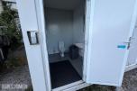 Sanitærcontainer m/ toaletter og dusj 