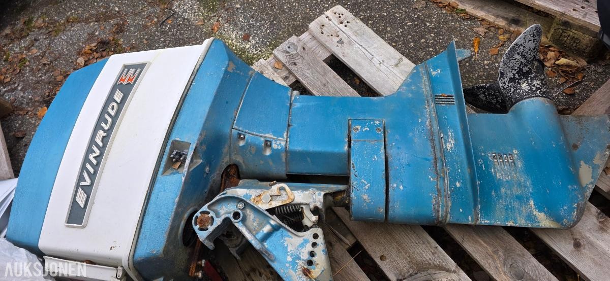 Evinrude 55 hk påhengsmotor modell 55973A - Rep. Objekt.