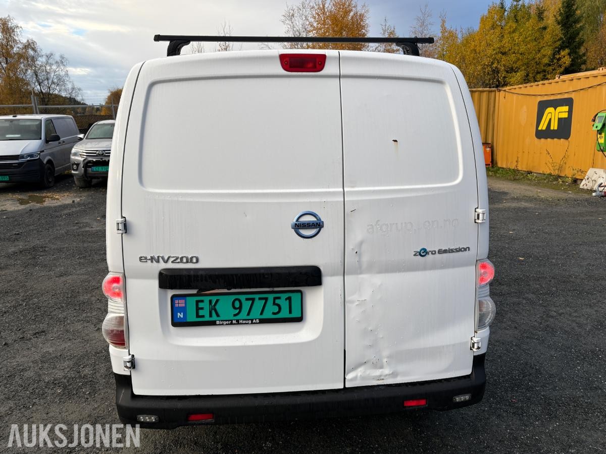2018 Nissan e-NV200 40KW KAMERA VARMER SKYVEDØRER CRUISE OPPVARMET RATT 