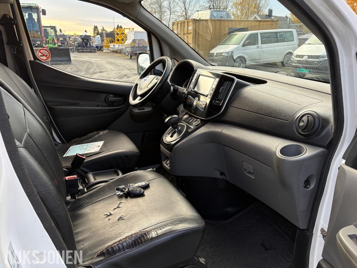 2018 Nissan e-NV200 40KW KAMERA VARMER SKYVEDØRER CRUISE OPPVARMET RATT 