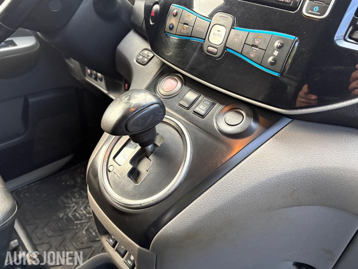 2018 Nissan e-NV200 40KW KAMERA VARMER SKYVEDØRER CRUISE OPPVARMET RATT 