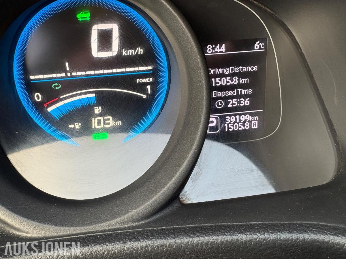 2018 Nissan e-NV200 40KW KAMERA VARMER SKYVEDØRER CRUISE OPPVARMET RATT 