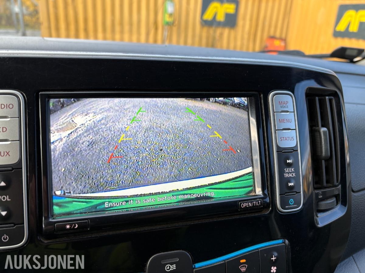 2018 Nissan e-NV200 40KW KAMERA VARMER SKYVEDØRER CRUISE OPPVARMET RATT 