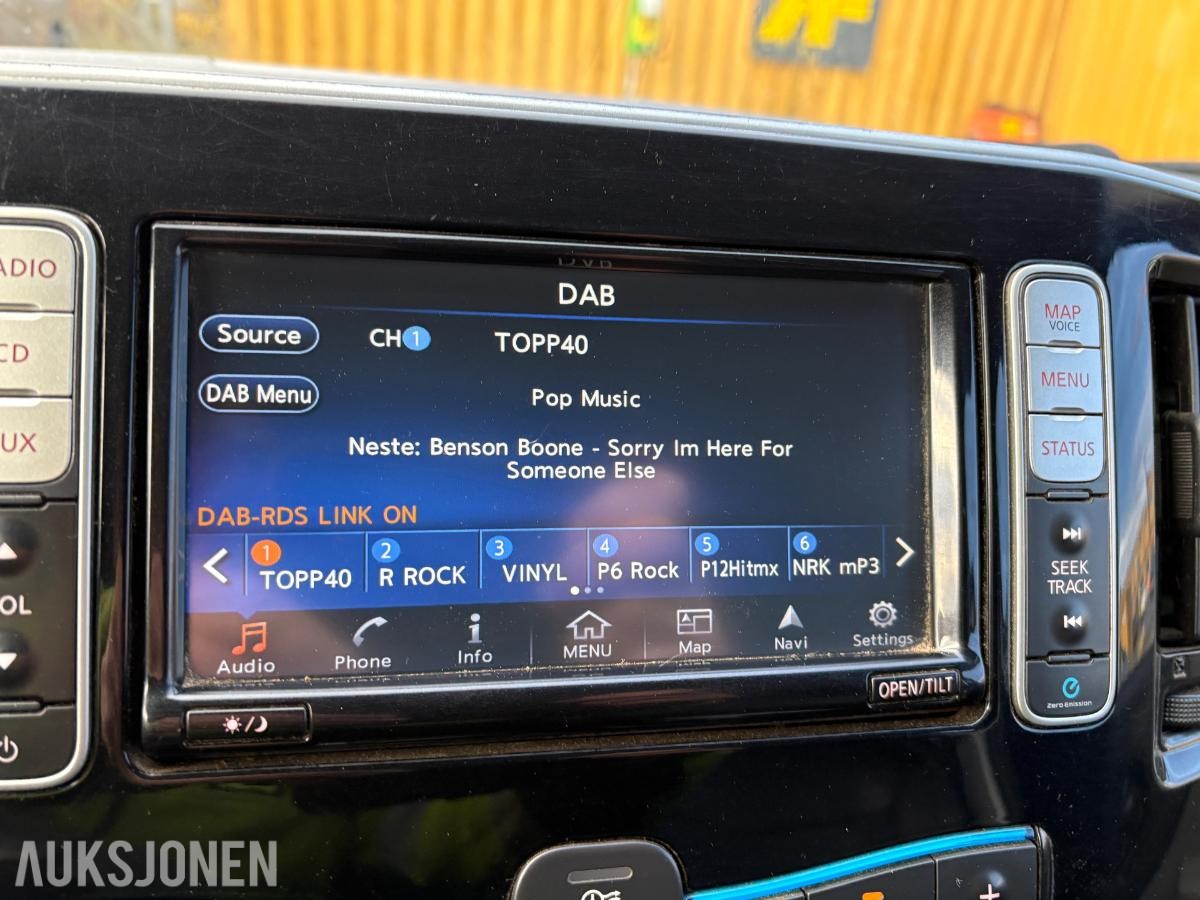 2018 Nissan e-NV200 40KW KAMERA VARMER SKYVEDØRER CRUISE OPPVARMET RATT 