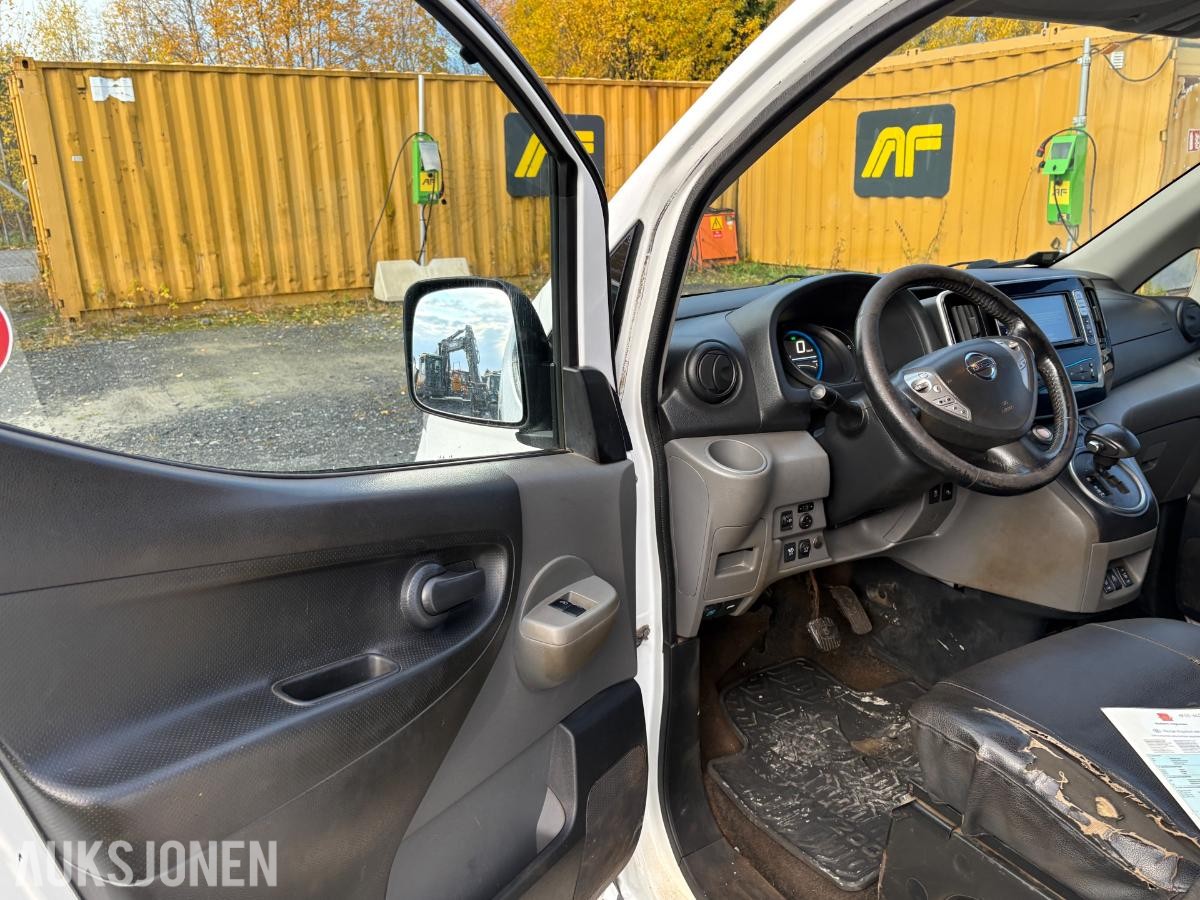 2018 Nissan e-NV200 40KW KAMERA VARMER SKYVEDØRER CRUISE OPPVARMET RATT 
