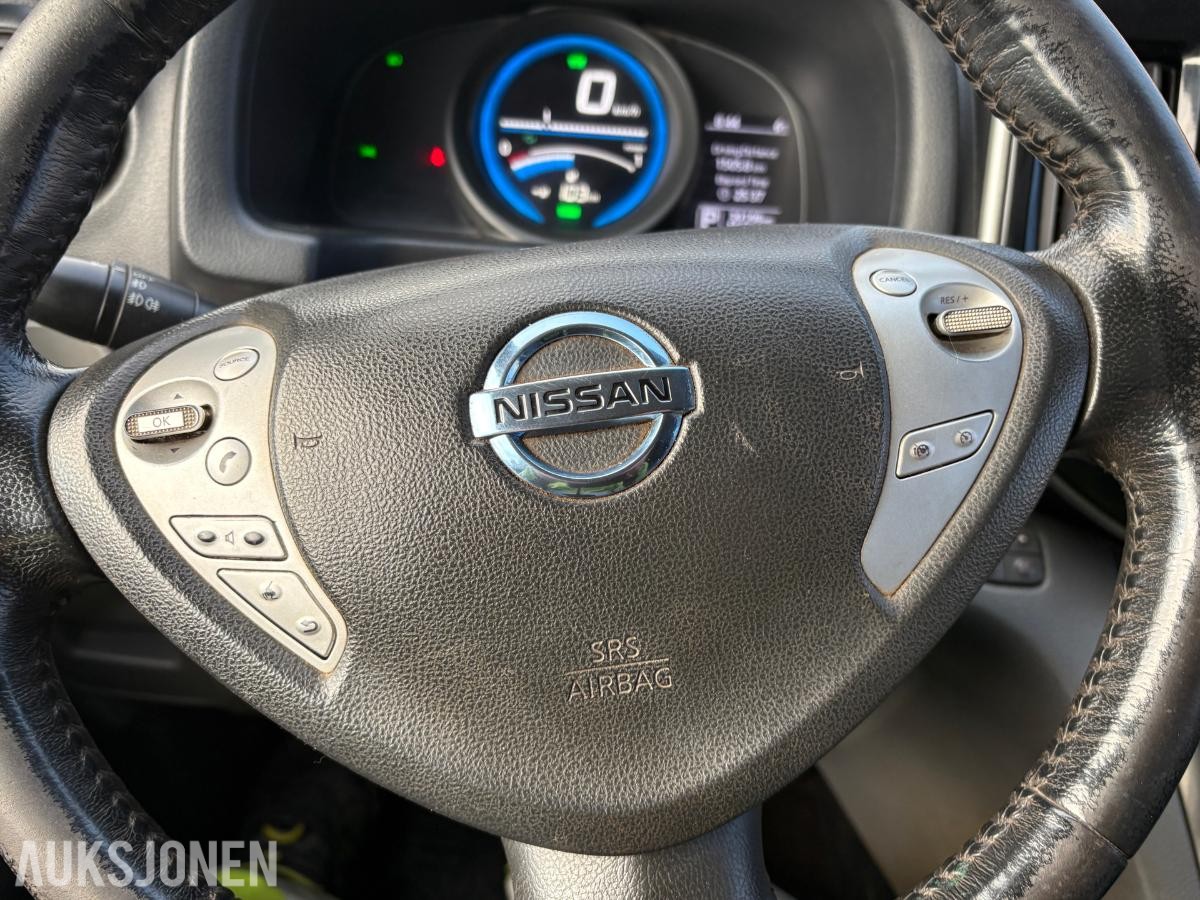 2018 Nissan e-NV200 40KW KAMERA VARMER SKYVEDØRER CRUISE OPPVARMET RATT 