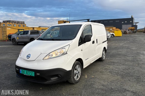 2018 Nissan e-NV200 40KW KAMERA VARMER SKYVEDØRER CRUISE OPPVARMET RATT 