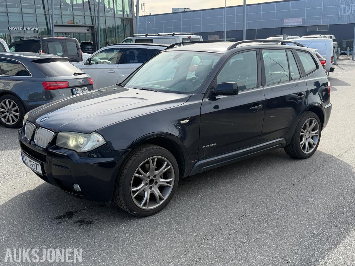 2009 BMW X3 XDRIVE20D DIESEL 177HK M-SPORT, AUTOMAT, S+V DEKK