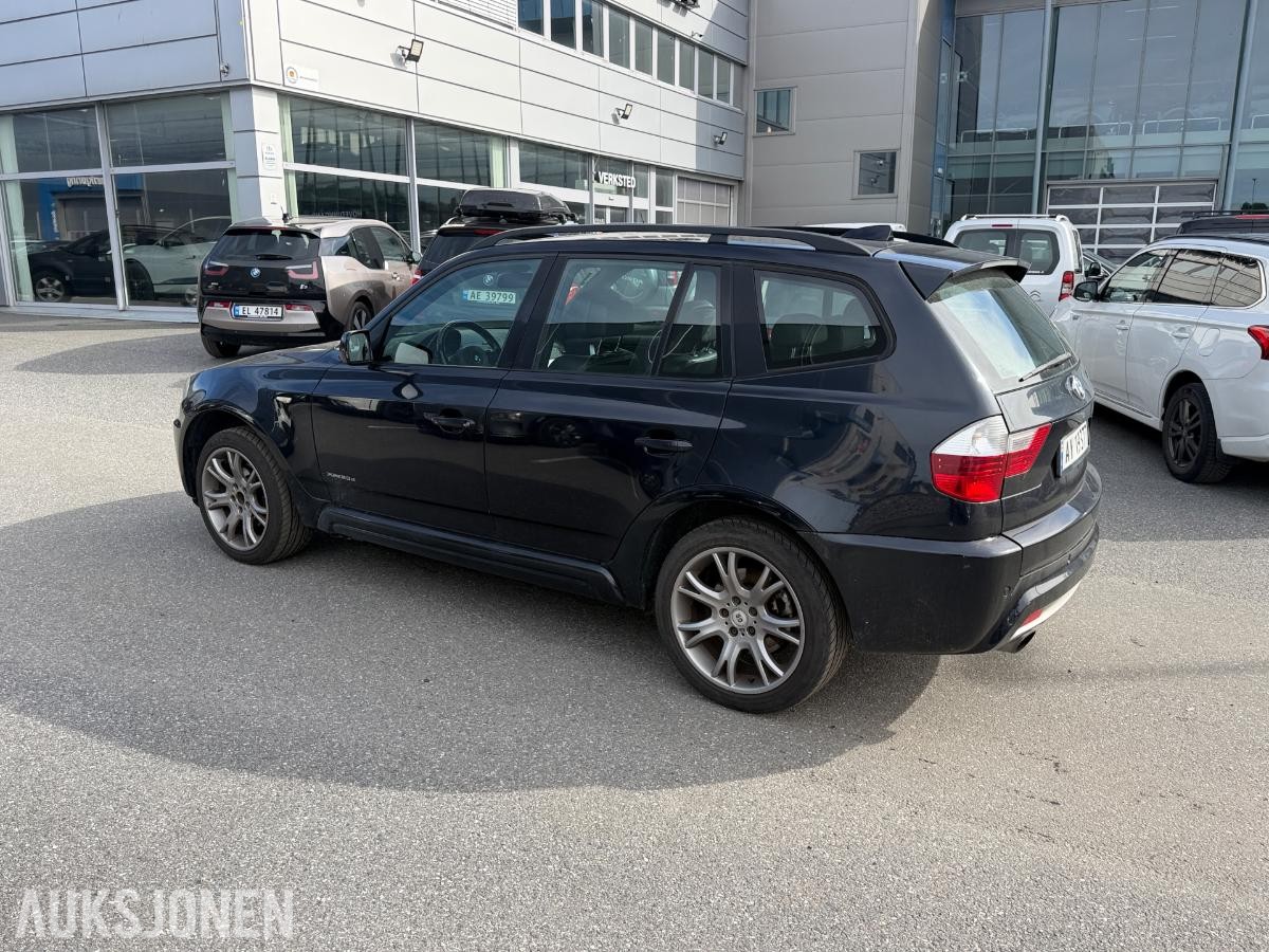 2009 BMW X3 XDRIVE20D DIESEL 177HK M-SPORT, AUTOMAT, S+V DEKK