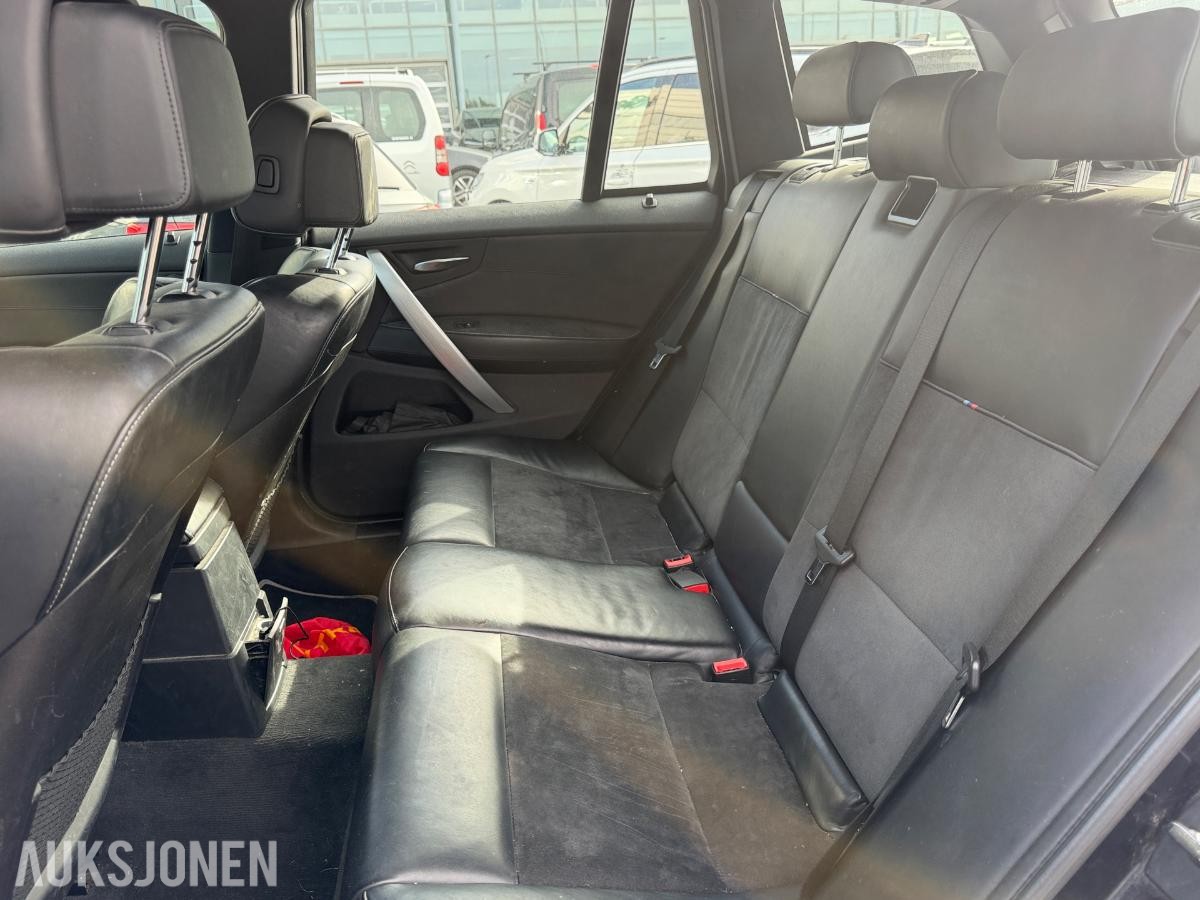 2009 BMW X3 XDRIVE20D DIESEL 177HK M-SPORT, AUTOMAT, S+V DEKK