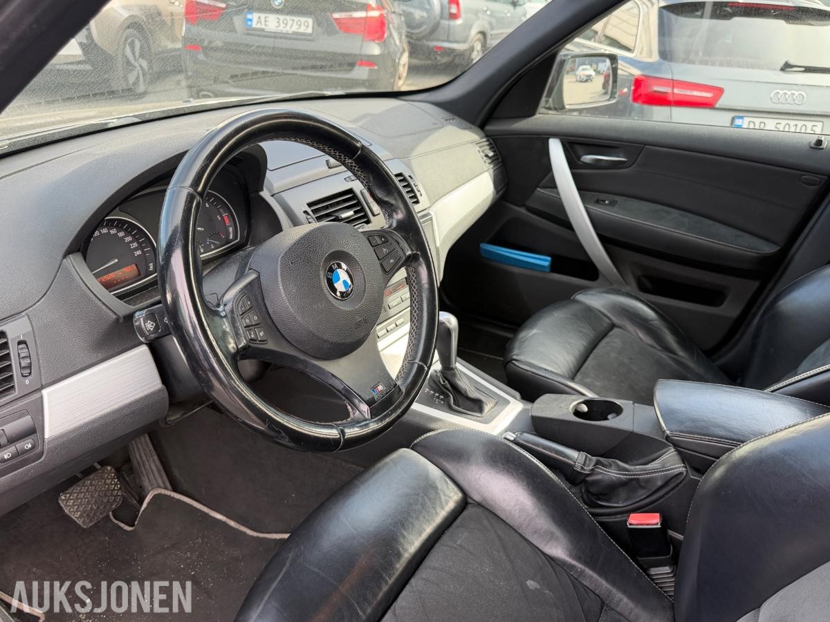2009 BMW X3 XDRIVE20D DIESEL 177HK M-SPORT, AUTOMAT, S+V DEKK