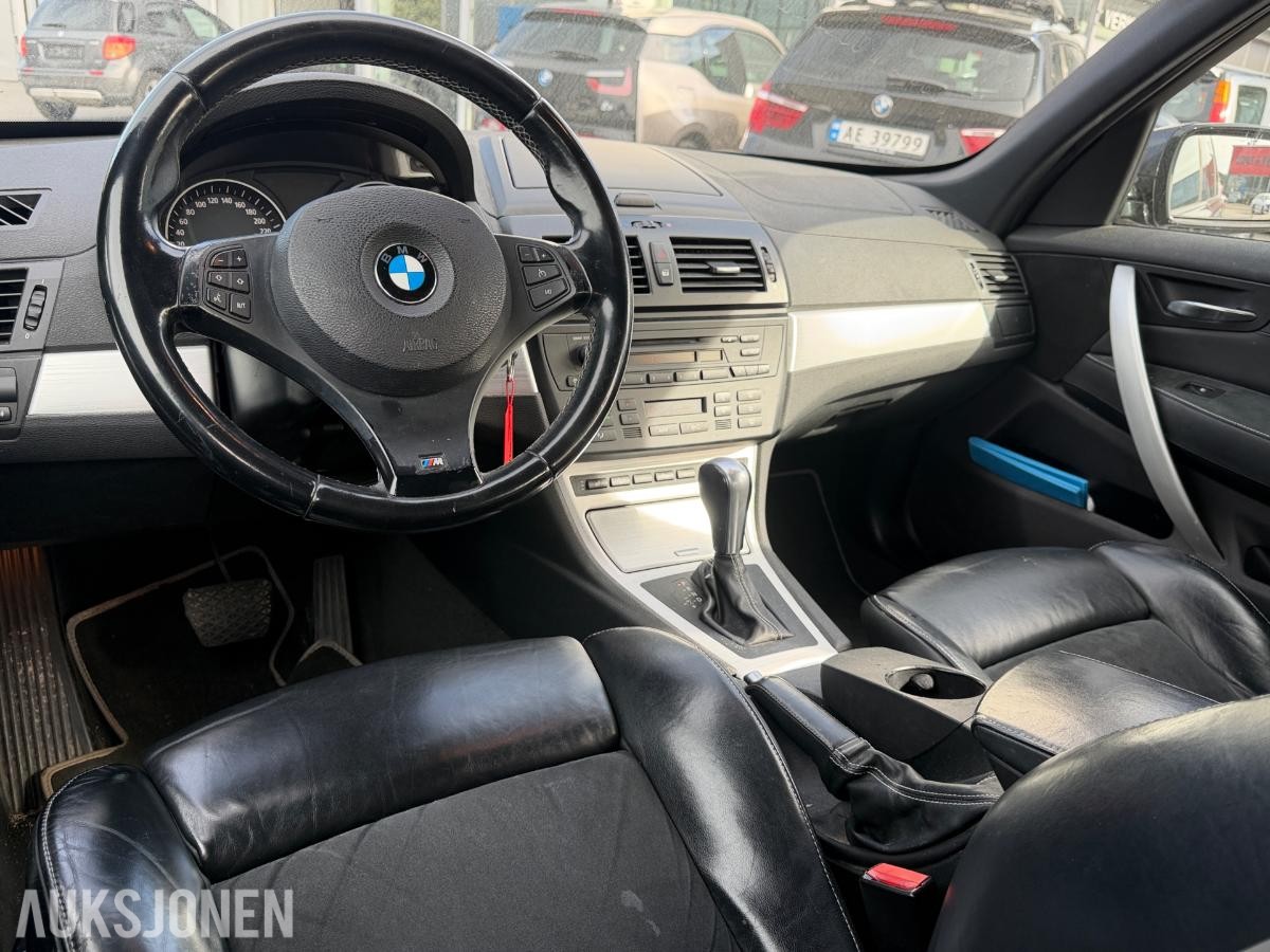 2009 BMW X3 XDRIVE20D DIESEL 177HK M-SPORT, AUTOMAT, S+V DEKK